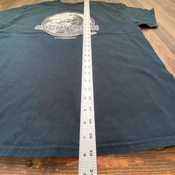 Mayberry Choppers Men’s T-Shirt Black Large Barney Fife Mayberry NC Short Sleeve - Picture 6 of 7